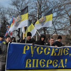 Русский Марш прошёл в Омске