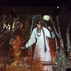 В Москве русские националисты посетили мультимедийную выставку шедевров русской живописи