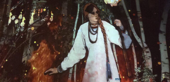 В Москве русские националисты посетили мультимедийную выставку шедевров русской живописи